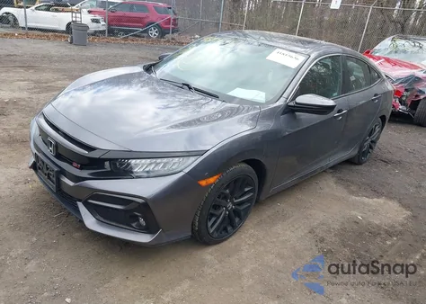 2020 Honda Civic Si Sedan from USA, damaged, VIN 2HGFC1E53LH704576